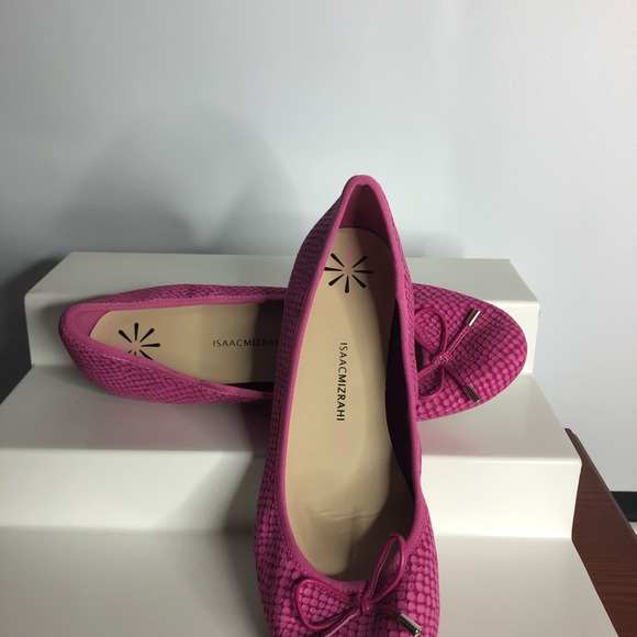 Isaac Mizrahi Live Ballerina Flats in Pink!! - Picture 3 of 12